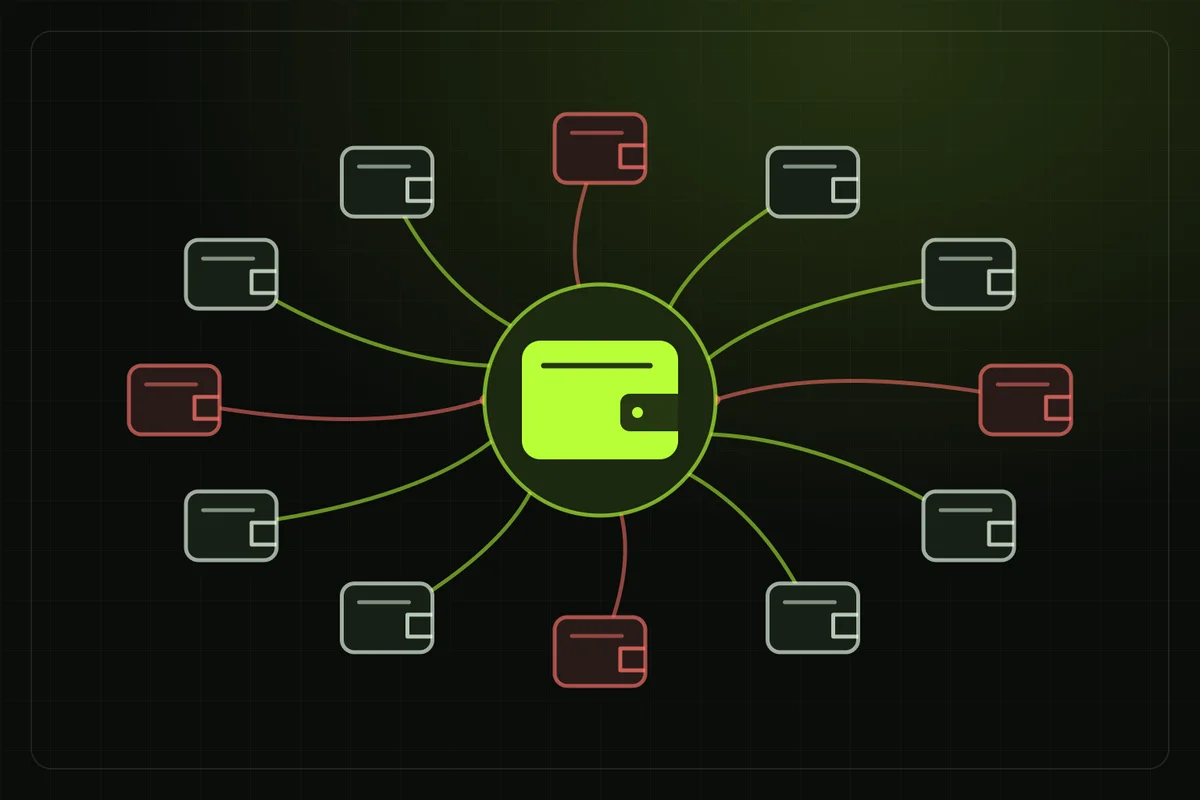 A large wallet pulling liquidity from many smaller wallets